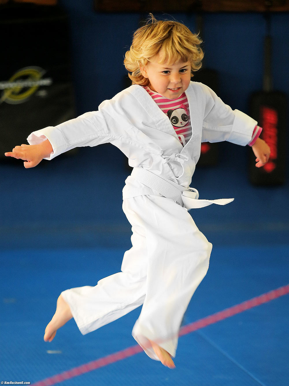 First day of karate!