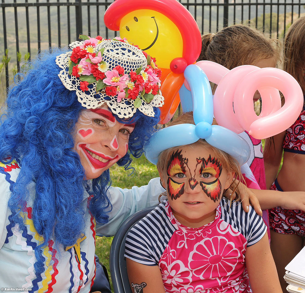 Katie and Free Spirit the Clown