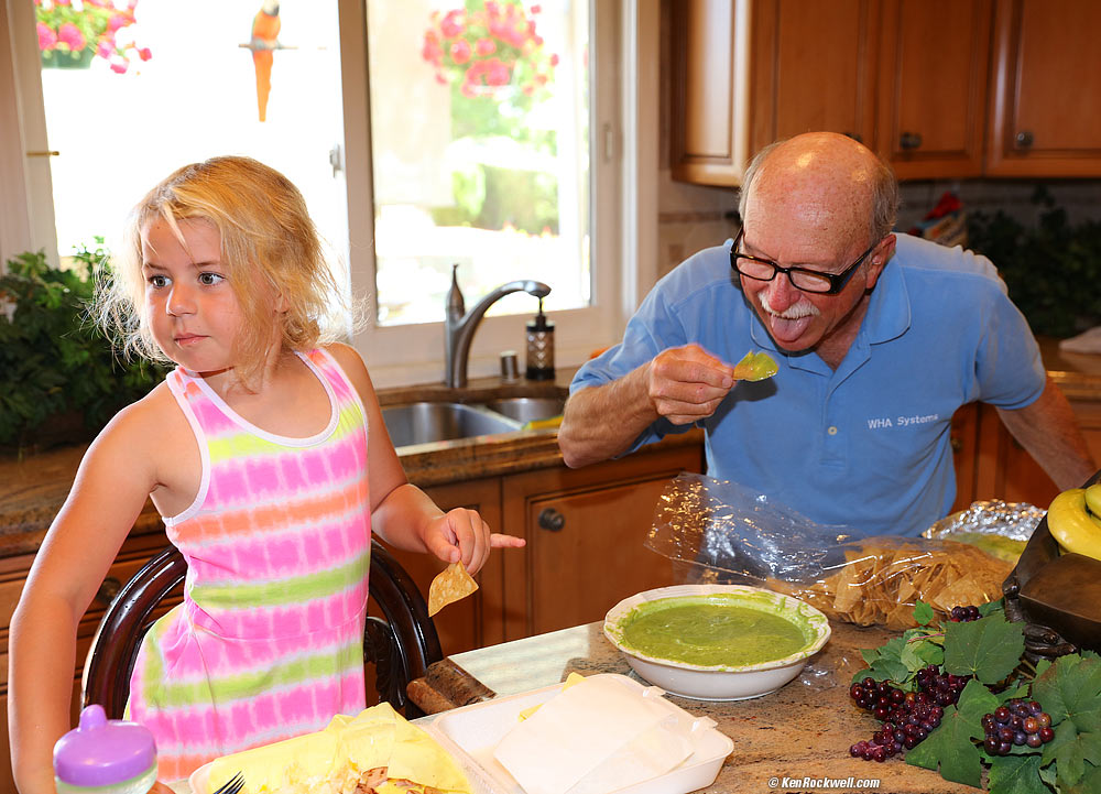 Katie, Pops and Marco's Guacamole