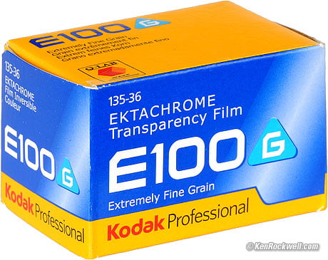 Kodak Ektachrome E100G