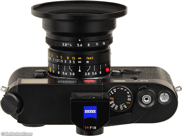 Leica 18 3.8 on an M7