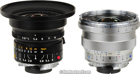 Zeiss vs. Leica 18mm