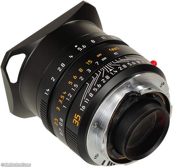 Rear, LEICA SUMMILUX-M 35mm f/1.4 ASPH (floating element)