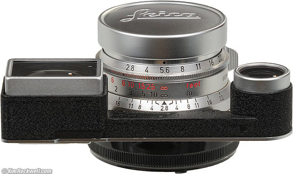 Capped Leitz 35mm f/2.8 M3