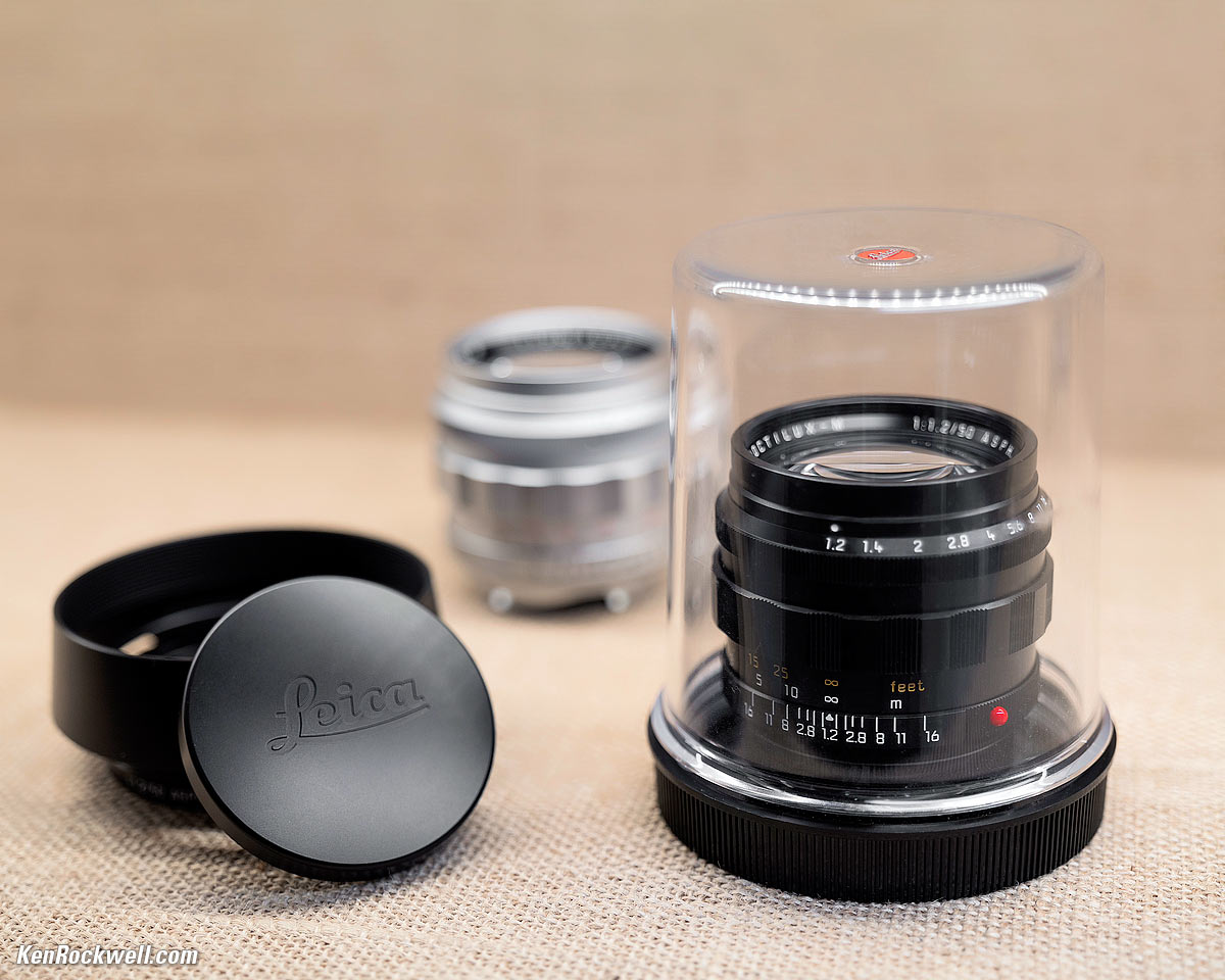 LEICA NOCTILUX-M 50mm f/1.2 Packaging