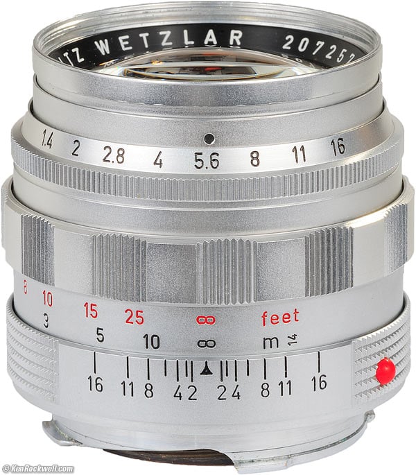 Leica 50mm f/1.4 SUMMILUX