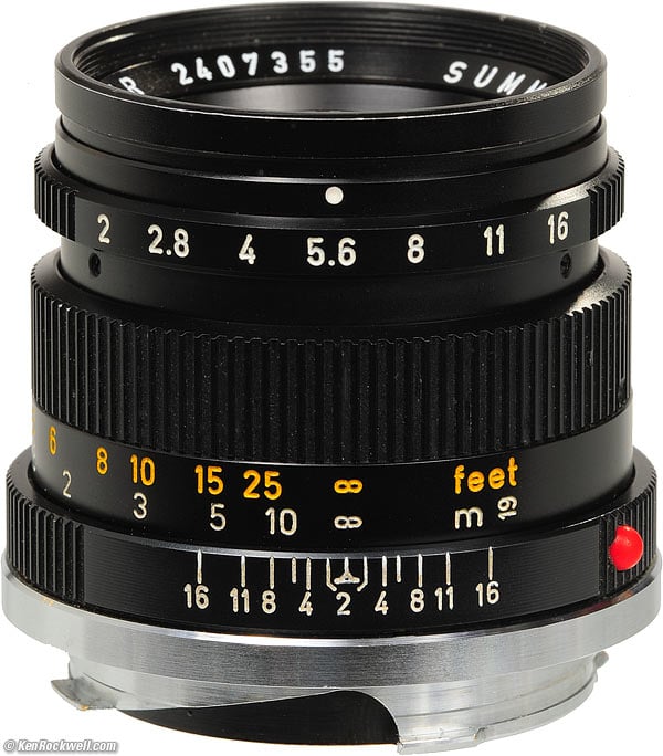 LEICA SUMMICRON 50mm f/2