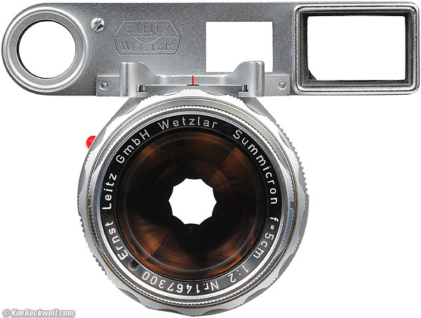 LEICA 50mm f/2 SUMMICRON with Near-Focusing Range