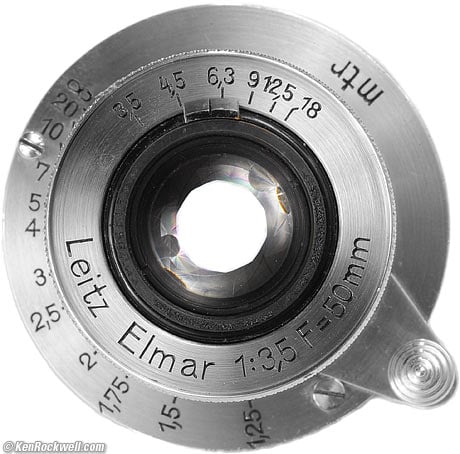 LEICA ELMAR 50mm f/3.5