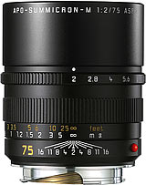 Leica 75mm f/2 APO