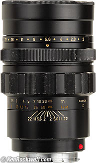 LEICA SUMMICRON 90mm f/2 1970