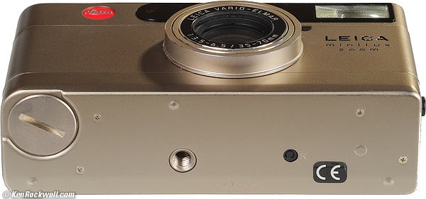 Leica Minilux Zoom Bottom