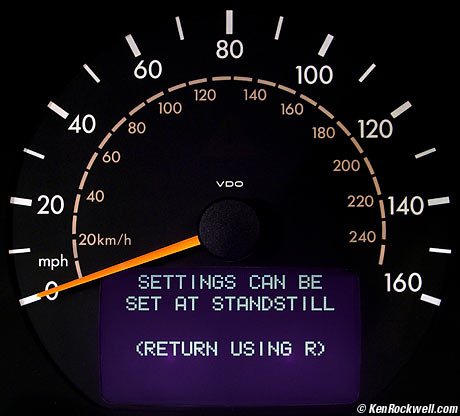 E320 Clock Setting