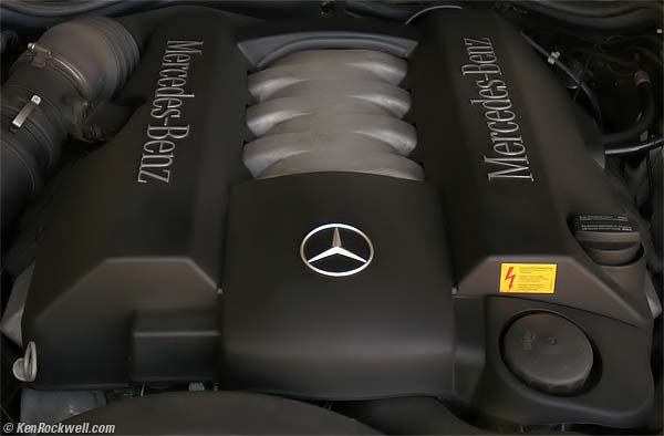 Mercedes E430 Engine