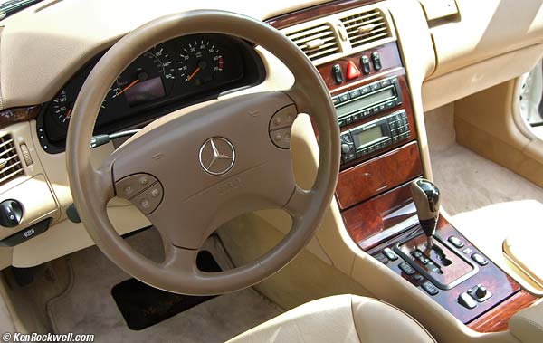 Mercedes E430 Interior