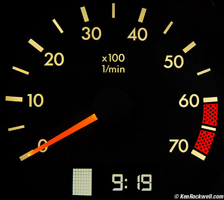 Mercedes E320 Clock