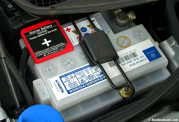 2007 Mercedes s550 battery location #1