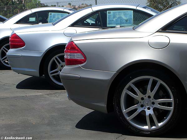 SL500 vs. SL550