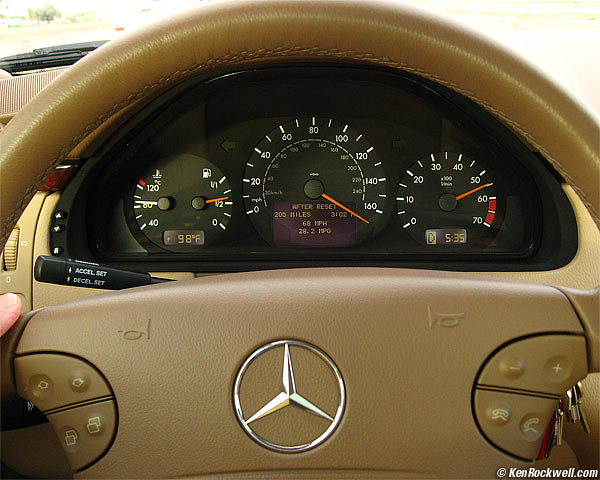 E430 at 169 MPH