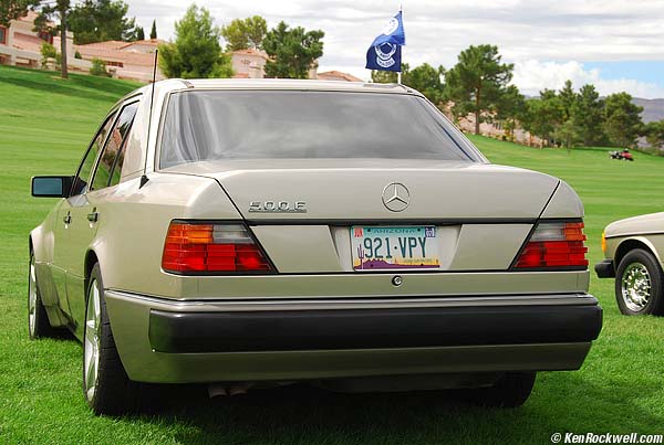 Mercedes 500E The 500E was a special car with the powertrain of the SL500