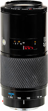 Minolta 70-210mm Review