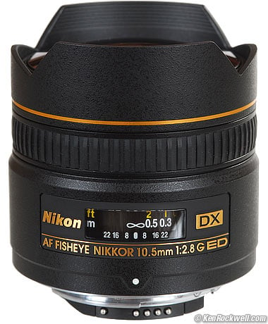 Nikon 10.5mm fisheye