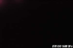 D70 ISO 1600 30s