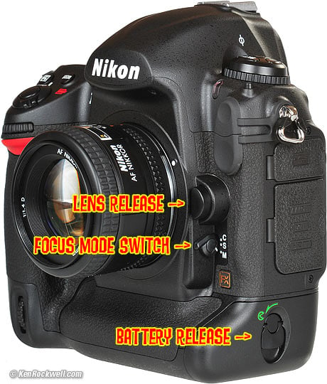 Nikon D3 remote cover
