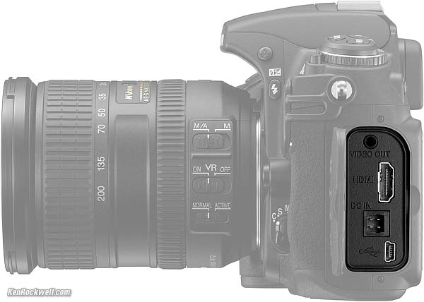 Nikon D300 Video Output