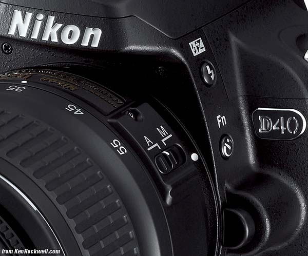 Nikon D40 User's Guide