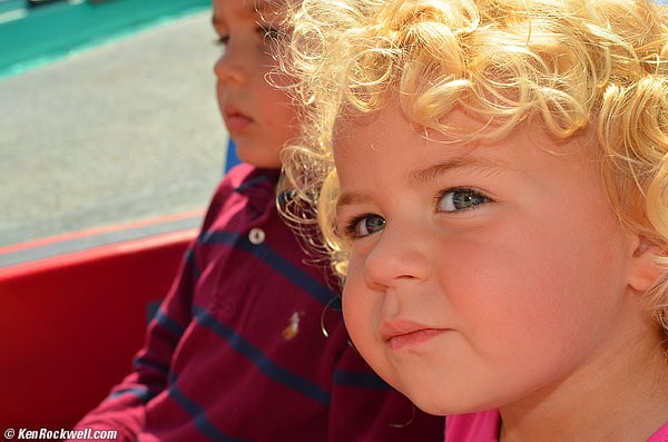 Katie at Disneyland, 13 May 2011