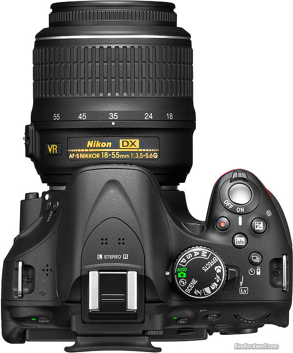Top, Nikon D5200