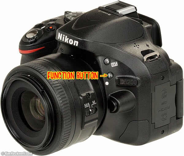Nikon D80 Focus Mode Switch