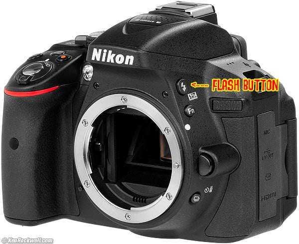 Nikon D5300 Focus Mode Switch