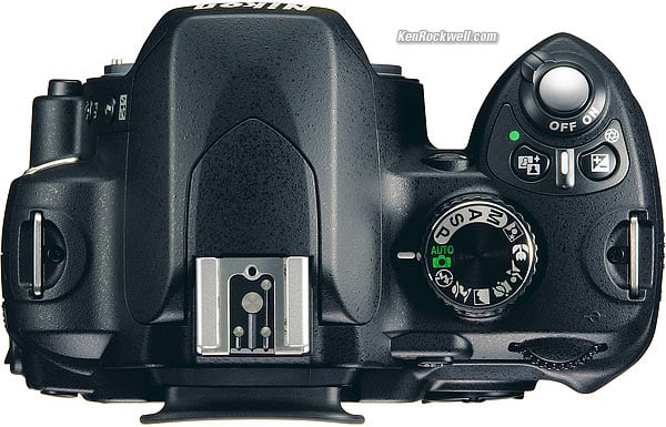 Nikon D60 top