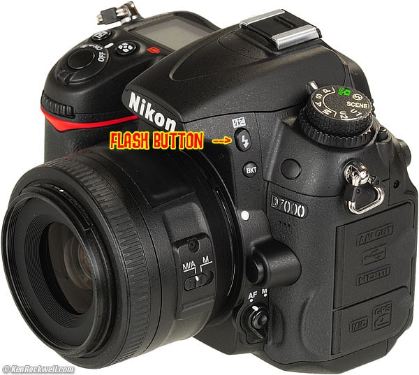 Nikon D7000 Focus Mode Switch