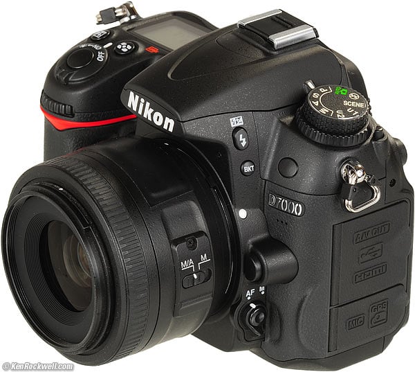 Nikon D7000 AF Modes Controls