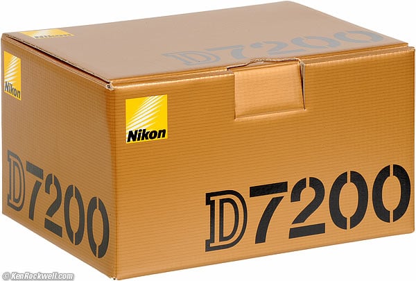 Nikon D7200 box