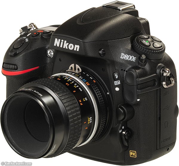 Nikon D800 vs. D800E
