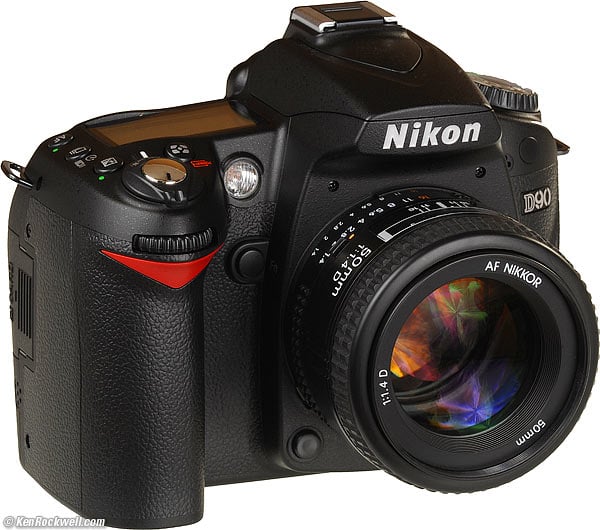 nikon d90 features