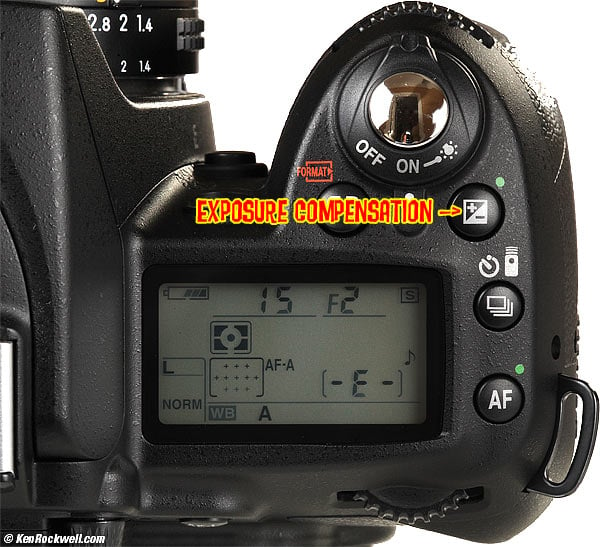 Nikon D90 Exposure Compensation