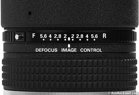 Defocus Image Control