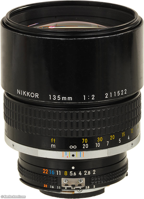 Nikon 135mm f/2