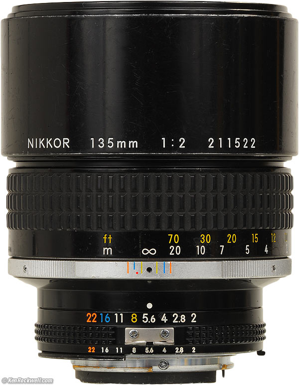 Nikon 135mm f/2