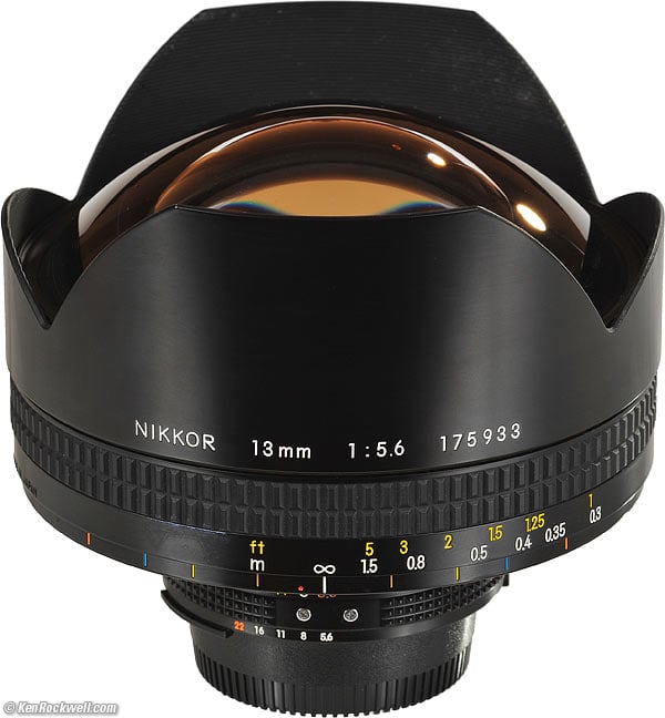 Nikon 13mm f/5.6