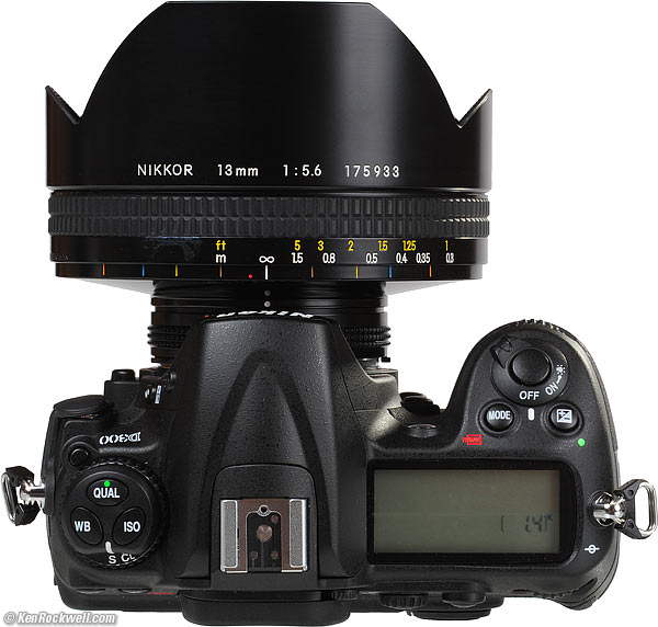Nikon 13mm on a D300