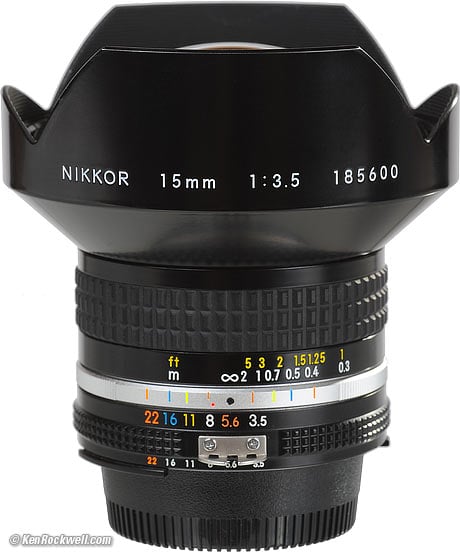 Nikon 15mm f/3.5