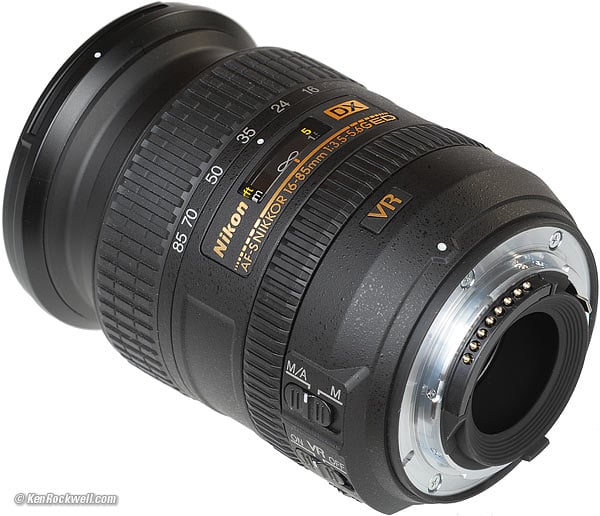Name Nikon calls this the AFS DX NIKKOR 1685mm f 3556G ED VR