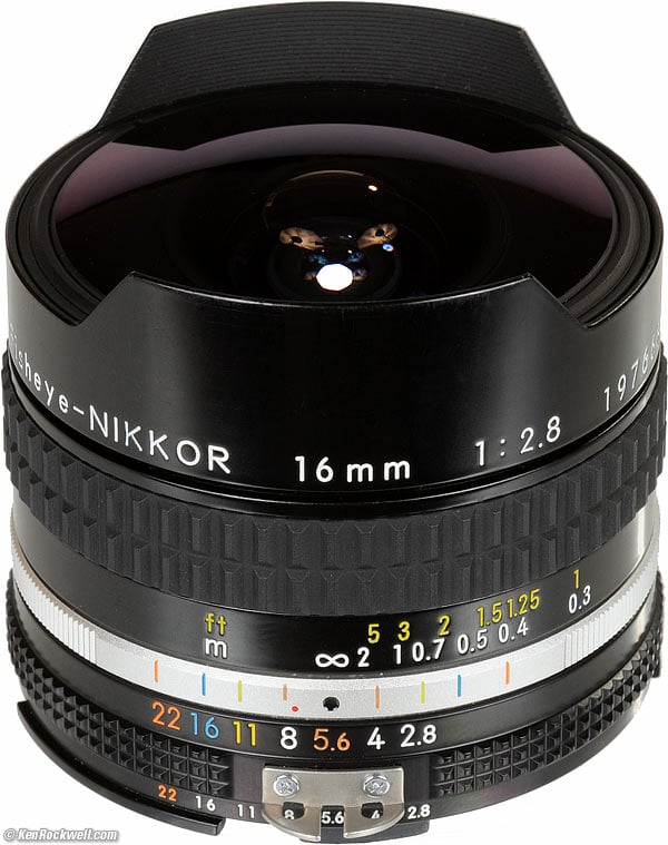 Nikon 16mm f/2.8