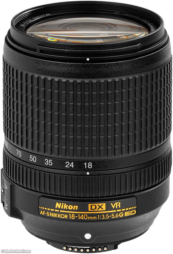 Nikon 18-140mm f/3.5-5.6 DX VR